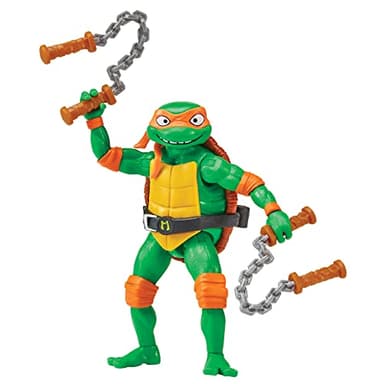 Teenage Mutant Ninja Turtles: Mutant Mayhem Basic Figure Turtle 4-Pack Bundle by Playmates Toys - Image 6