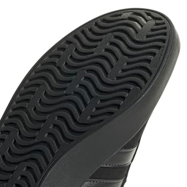 adidas Men's Vl Court 3.0 Sneaker, Black/Carbon/Black, 10 - Image 8