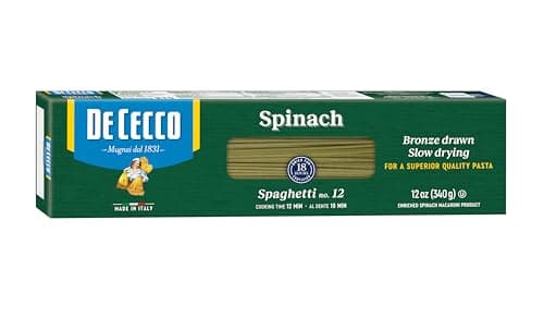 De Cecco Spinach Pasta, Spaghetti No.12 12 Ounce - Image 1