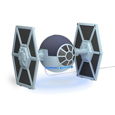 STAR WARS Echo Dot Bundle: Includes Echo Dot (5th Gen, 2022 release) | Deep Sea Blue and Limited Edition STAR WARS TIE Fighter Stand - Image 5