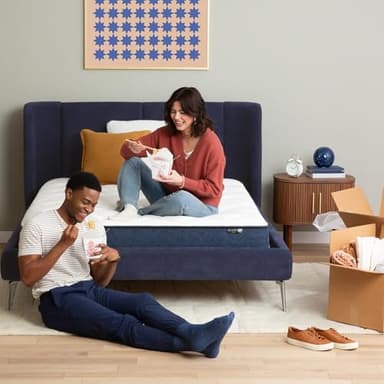 Serta Five Star Mattress Tranquility 12-Inch Firm– Queen– Zoned Support, Pressure Relief, Cooling– Bed-in-a-Box – Ideal for Back & Stomach Sleepers – 100 Night Trial, 10-Year Limited Warranty - Image 7