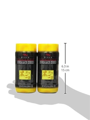 J-BASKET Sesame Seeds, Black, 8-Ounce (Pack of 4) - Image 3