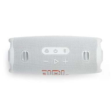 JBL Charge 6 - Portable Waterproof & Drop-Proof Bluetooth Speaker, Bold Pro Sound with AI Sound Boost (White) (Renewed) - Image 8