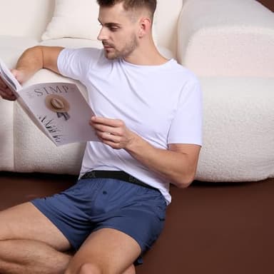 BAMBOO COOL Men's Boxer Shorts Underwear Soft Comfortable Breathable Classic Casual Loose Stretch Knit Short (3 Pack), X-Large - Image 3