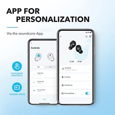 Soundcore by Anker A20i True Wireless Earbuds, Bluetooth 5.3, App, Customized Sound, 28H Long Playtime, Water-Resistant, 2 Mics for AI Clear Calls, Single Earbud Mode (Purple) - Image 3