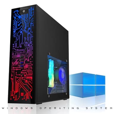 Hp Desktop Computer PC – Intel Core i5, 16GB ARGB RAM, 256GB SSD, 24 Inch Curved Monitor, RGB Keyboard with AI Copilot Key and Mouse, RGB Soundbar, Windows 11(Renewed) - Image 3