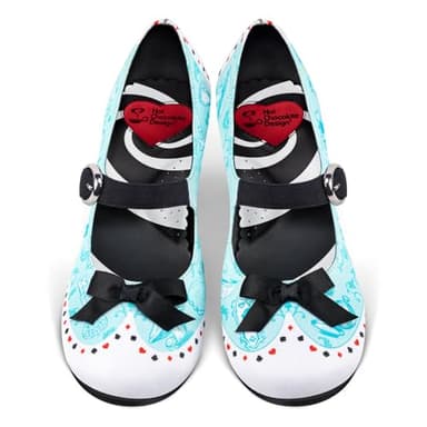 Hot Chocolate Design Chocolaticas Mid Heels Alice Women's Mary Jane Pump Multicoloured HCD 41 - Image 4