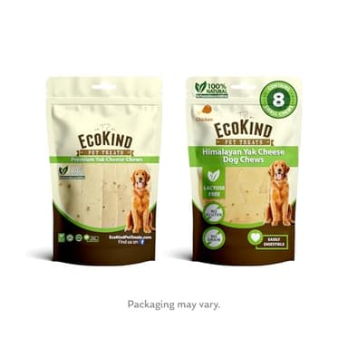 EcoKind Premium Gold Yak Cheese Himalayan Dog Chews, Healthy Dog Treats for Small Dogs, All Natural, High Protein Dog Chew, Chicken, Small - 8 Chews - Image 5