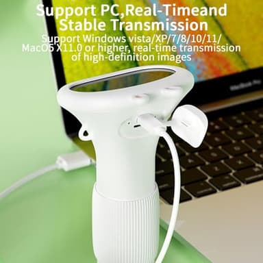 Crspexil Microscope, Digital Microscope,Holding Magnifying Glasses，2’’ IPS,2 MP,4 Zoom Buttons,1000x Magnification,Observe Circuit Boards/Plants/Coins/Hair/Insects,Christmas,Birthday,Edu Gifts. - Image 5