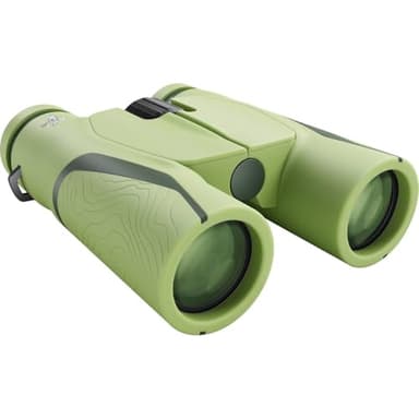 Swarovski Optik My Junior 7x28 Binoculars, Wide Angle View for Wildlife and Nature Observation, Carry Bag and Nature Notes Notebook Included | Jungle Green (38000) - Image 1