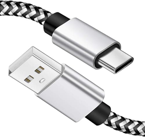 Deegotech Type C Charger 10 ft, USB C Charger Cable Fast Charging, Nylon Braided Long USB C Cable, Type C Charger Cord Compatible with Galaxy S10 S9 S8 Plus, Note9 8 A60 A50, Moto G and Other Devices - Image 1