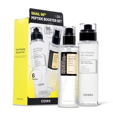 COSRX Snail Mucin 96% Peptide Booster Set - Amazon Exclusive - Korean Skin Care, Gift Sets, Skin Care Sets for Women, Advanced Snail Mucin Serum, Face Serum - Image 1