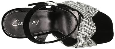 Circus NY by Sam Edelman Women's Audrea Heeled Sandal, Black Jewel, 8.5 - Image 5