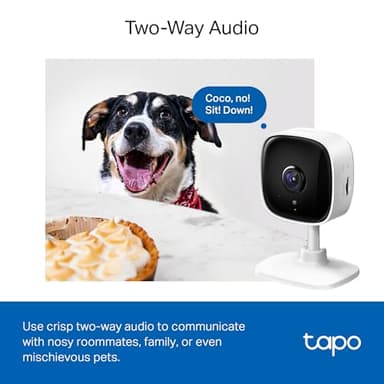 Tapo by TP-Link 1080P Indoor Security Camera for Baby Monitor, Pet Camera w/Motion Detection, 2-Way Audio Siren, Night Vision, Cloud & SD Card Storage, Works w/Alexa & Google Home, C100(4-Pack) - Image 7