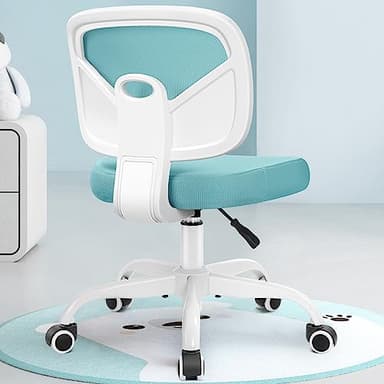 Primy Kids Desk Chair, Pink Study Chair for Boys Girls with Height Adjustable, Swivel Mesh Task Student Chairs for 4-12, Growing Teen Office Chair for Home/School/Office (Teal) - Image 1
