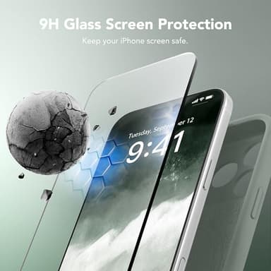 SuydanBox Magnetic for iPhone 17 Pro Case, Compatible with MagSafe, [Full Camera Protection][Screen Protector] Silicone Shockproof Protective Phone Case for iPhone 17 Pro 6.3", Calke Green - Image 4