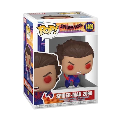 Funko POP! Marvel: Spider-Man Across The Spider-Verse - Spider-Man 2099 - Unmasked - Collectable Vinyl Figure - Gift Idea - Official Merchandise - for Kids & Adults - Movies Fans - Image 1