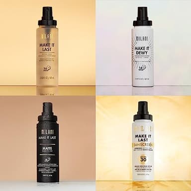 Milani Make It Dewy Setting Spray 3 in 1- Hydrate + Illuminate + Set (2.03 Fl. Oz.) Makeup Finishing Spray - Makeup Primer & Hydrating Setting Spray - Image 5