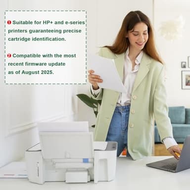 SAILNER 67XL Black High-Yield Ink Cartridge Replacement for HP Ink 67 67XL HP Printer Ink use with for DeskJet 2855e Ink Cartridges Deskjet 4155e 2755e 4155 2700 2700e Envy 6055 Printer 67(2 Pack) - Image 2