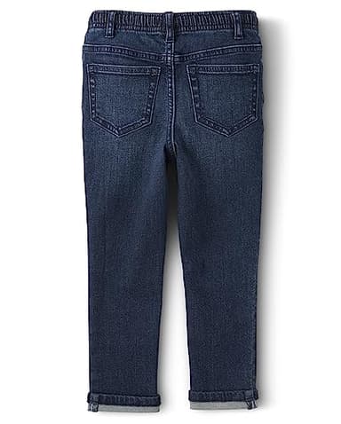 Gymboree,and Toddler Denim Jeans,Dark,12-18 Months - Image 4