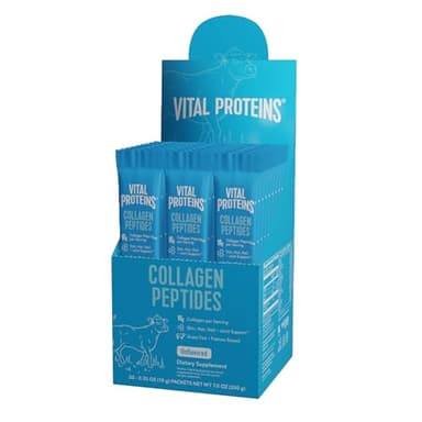 Vital Proteins Collagen Peptides Powder Supplement, Hydrolyzed Collagen Peptides Travel Pack, 20 Individual Packets - Image 1