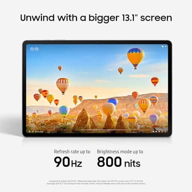 SAMSUNG Galaxy Tab S10 FE+ 13.1” 128GB WiFi Android Tablet + Book Cover Keyboard Slim, Long Battery Life, Powerful Processor, S Pen, US Version, 2025, 2 Yr Manufacturer Warranty, Blue - Image 3