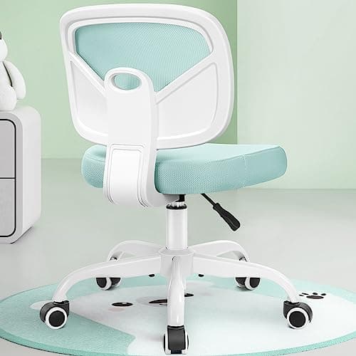 Primy Kids Desk Chair, Pink Study Chair for Boys Girls with Height Adjustable, Swivel Mesh Task Student Chairs for 4-12, Growing Teen Office Chair for Home/School/Office (Light Teal) - Image 1