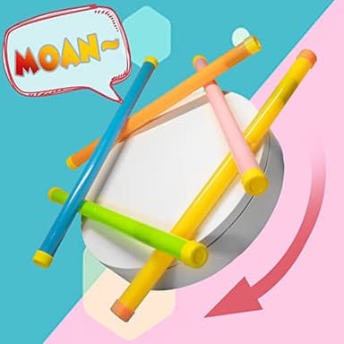 Novelty Place 16" Groan Tube Noise Makers 5 Pack - Funny Party Noisemaker for Kids and Adults - Party Favor Sound Tubes Toys Multiple Colors - Image 3