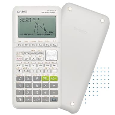 Casio fx-9750GIII Graphing Calculator | Natural Textbook Display | Python Programming | Ideal for Exams, STEM & Advanced Math | White - Image 2