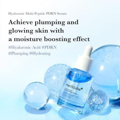 medicube Hyaluronic Multi Peptide PDRN Serum for Glowing and Soothing | Lightweight Water Plumping Radiant Facial Serum for All Skin Type, Hydrating Moisturizer, Korean Skincare | 30ml 1.01fl.oz - Image 3