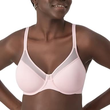 Bali Women's One Smooth U Ultra Light Convertible Bra DF3439, Hush Pink, 34D - Image 1