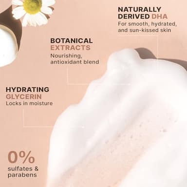 Self Tanner Mousse - USA Made with Natural & Organic Ingredients, Self Tanning Mousse for Dark Fake Tan, Sunless Tanner, Clear & Non Toxic Tanning Foam for Streak Free Finish & Natural Glow - Image 5