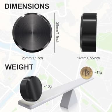 Mini GPS Tracker for Vehicles: Tracker Device for Vehicles No Subscription No Monthly Fee GPS Tracker for Car Kids Dogs Trucks Magnetic GPS Tracking Device Portable Real-Time Tracking - Image 8