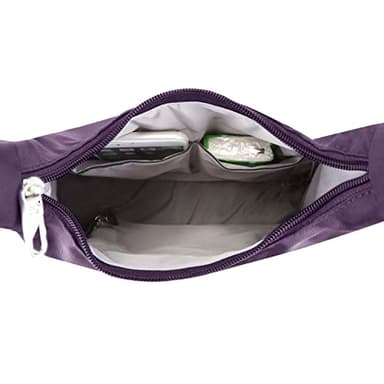 Travelon Anti-Theft Essential Messenger Bag (Purple) - Image 3