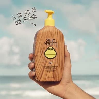 Sun Bum Original SPF 50 Sunscreen Body Lotion - Broad Spectrum Moisturizing Sunscreen with Vitamin E - Hawaii 104 Act Compliant (Made Without Octinoxate & Oxybenzone) - 16 oz - Image 3