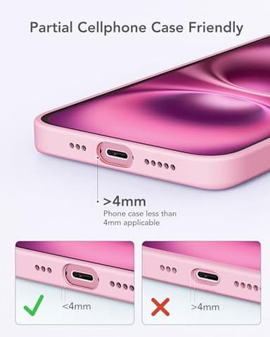 charmast Small Portable Charger for iPhone 16/15, 5000mAh Ultra-Compact 20W PD Fast Charging USB C Power Bank Mini Battery Pack Compatible with iPhone 16/16 Pro Max/15/15 Pro Max, Samsung S24 - Image 8