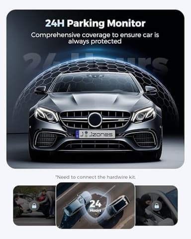 Dash Cam Front and Rear: 4K+1080P FHD Dual Dash Camera for Cars with Night Vision, 2 Channel HDR Dash Camera, 24H Parking Mode Car Camera, Built-in GPS, WiFi 6, Free 64GB Card - Image 7