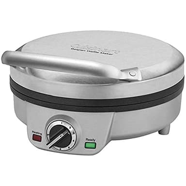 Cuisinart WAF-200FR 4 Slice Round Belgian Waffle Maker, Brushed Stainless - Certified Refurbished - Image 3