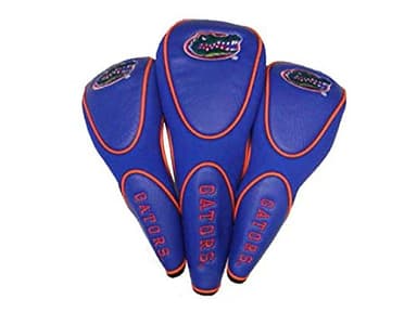 Team Golf NCAA Florida Gators Contour Golf Club Headcovers (3 Count) Numbered 1, 3, & X, Fits Oversized Drivers, Utility, Rescue & Fairway Clubs, Velour lined for Extra Club Protection - Image 1