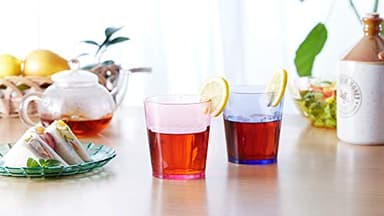 SCANDINOVIA - 13oz Unbreakable Premium Drinking Glasses Set of 6 - Made in Japan - Super Grade Acrylic Plastic - Perfect for Gifts - Dishwasher Safe - Cups Reusable Drinkware Tumblers Kids - Image 5