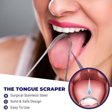 ORAVIX Tonsil Stone Remover - Tonsil Stone Removal Kit - Tonsillolith Remover Tool - Tonsil Cleaner - Fight Bad Breath - Tonsil Stone Removal Tool - Oral Irrigator - Tongue Scraper - 7 Pieces - Image 7