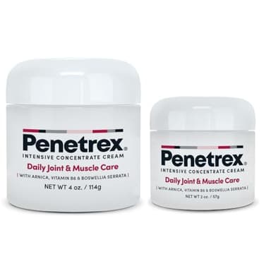 Penetrex Joint & Muscle Therapy Duo - Soothing Relief for Back, Neck, Hands, Feet & Nerves - Rub with Arnica, Vitamin B6 MSM & Boswellia - 2oz, 4oz - Image 1