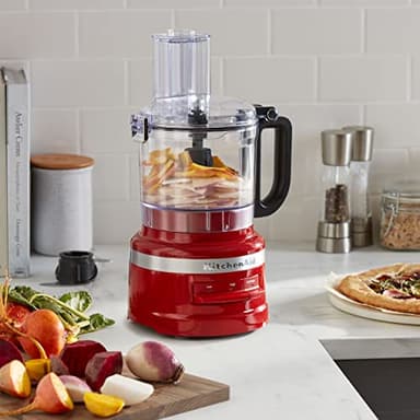 KitchenAid KFP0718ER 7-Cup Food Processor Chop, Puree, Shred and Slice - Empire Red - Image 2