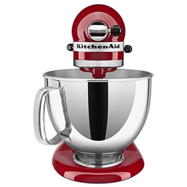 KitchenAid Value Bundle Artisan Series 5 Quart Tilt-Head Stand Mixer with Included Flex Edge Beater, KSM150FEER, Empire Red - Image 2