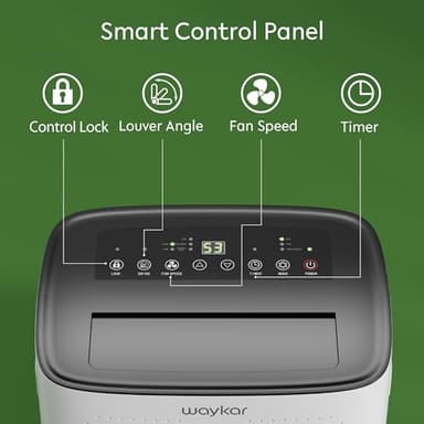 Waykar 150 Pints 7,000 Sq. Ft Energy Star Dehumidifier with Drain Hose for Commercial and Industrial Large Rooms, Home, Basements, Storages, Warehouses and Bedrooms - Image 4