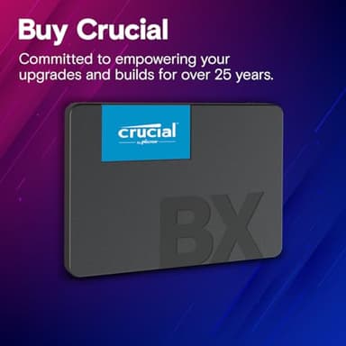 Crucial BX500 4TB 3D NAND SATA 2.5-Inch Internal SSD, up to 540MB/s - CT4000BX500SSD1, Solid State Drive - Image 6