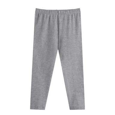 GLASH Kids Girls Pants, 4 Pack 2T/24M Girl Leggings Pink Bears/Dark Pink/Black/Grey - Image 5