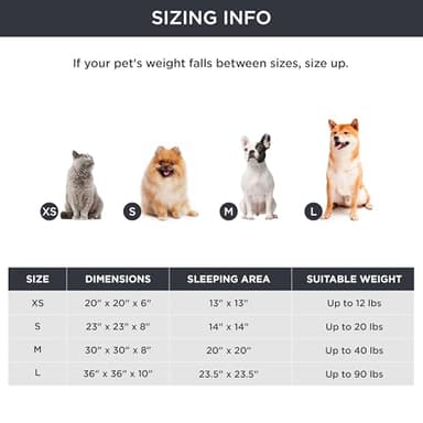 Bedsure Donut Large Dog Bed - Washable Faux Fur with Corduroy Fleece & Anti Slip Bottom, Round Pet Bed with Removable Cover, Cream, 36x36x10 inches - Image 6