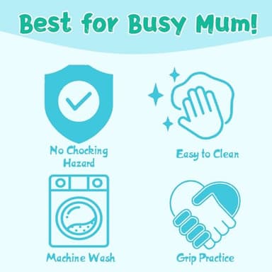 Babygoal Neutral Pacifier Clips, 6 Pack Paci Holder Clips for Boys and Girls Fits for Most Baby Pacifier, Binky Styles,Teethers and Toys 6PS10 - Image 6