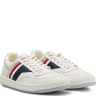 Keds Skyhawk Lo Lace Up Fashion Sneaker, White/Blue/Red, 7.5 - Image 2